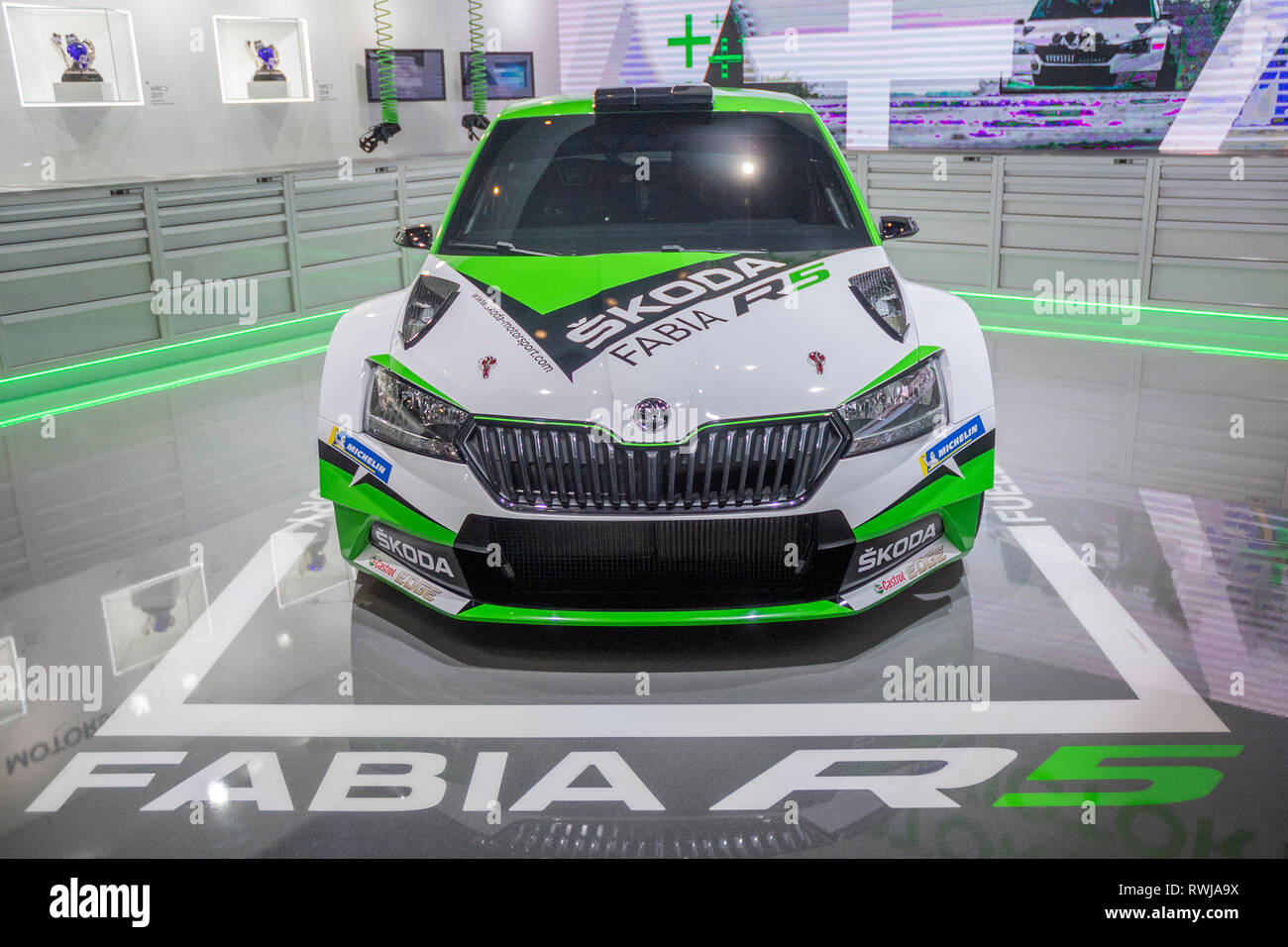 Rally Motor Credit >> Geneva Switzerland 6th March 2019 The New Skodia Fabia Rally Motor Credit >> Geneva Switzerland 6th March 2019 The New Skodia Fabia