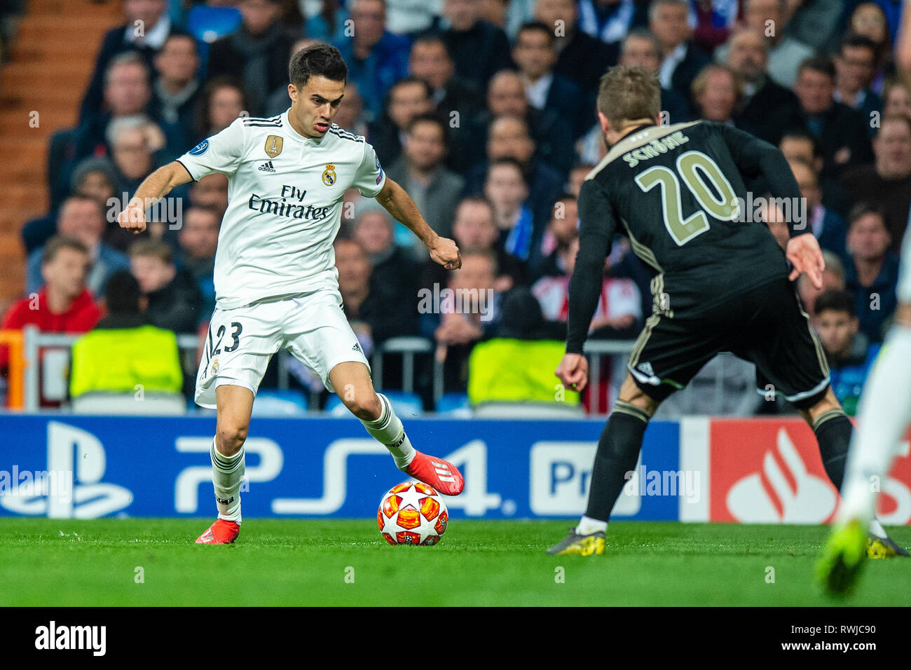 ajax real madrid live