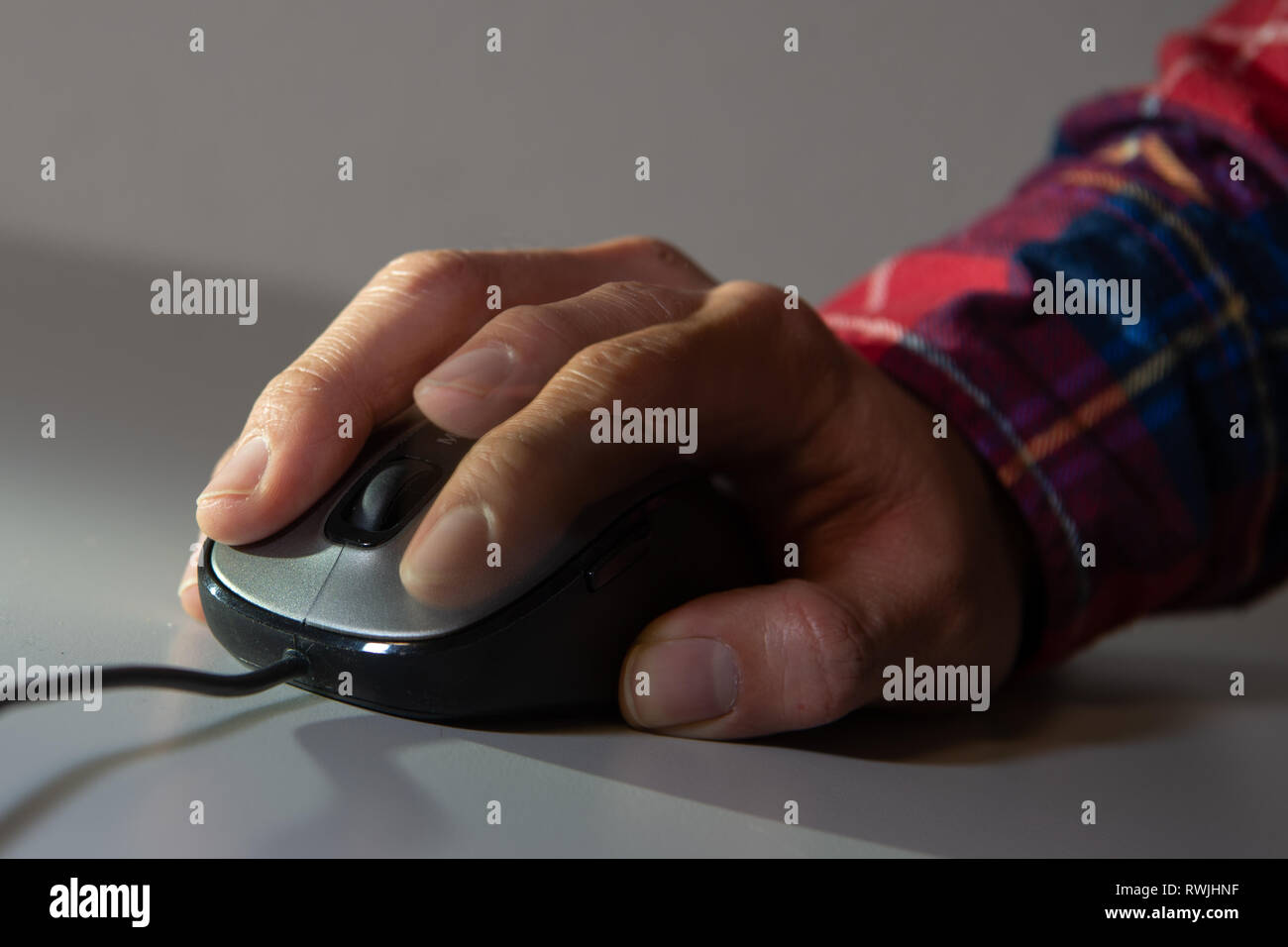 Left button hi-res stock photography and images - Alamy