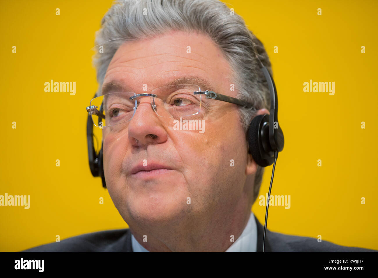 Bonn, Germany. 07th Mar, 2019. John Pearson, Member of the Board of