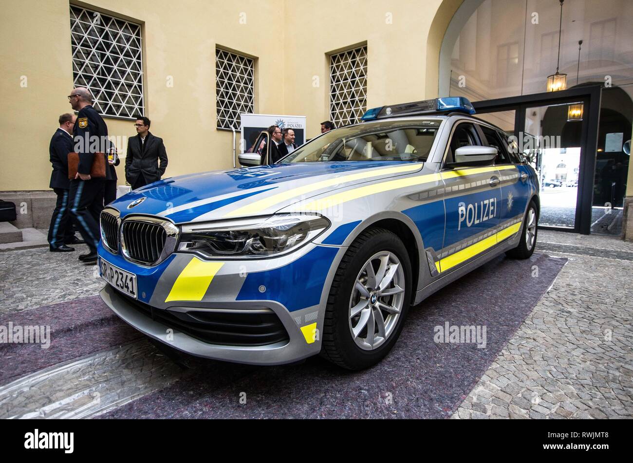 Munich Bavaria Germany 7th Mar 2019 Bmws In Use By