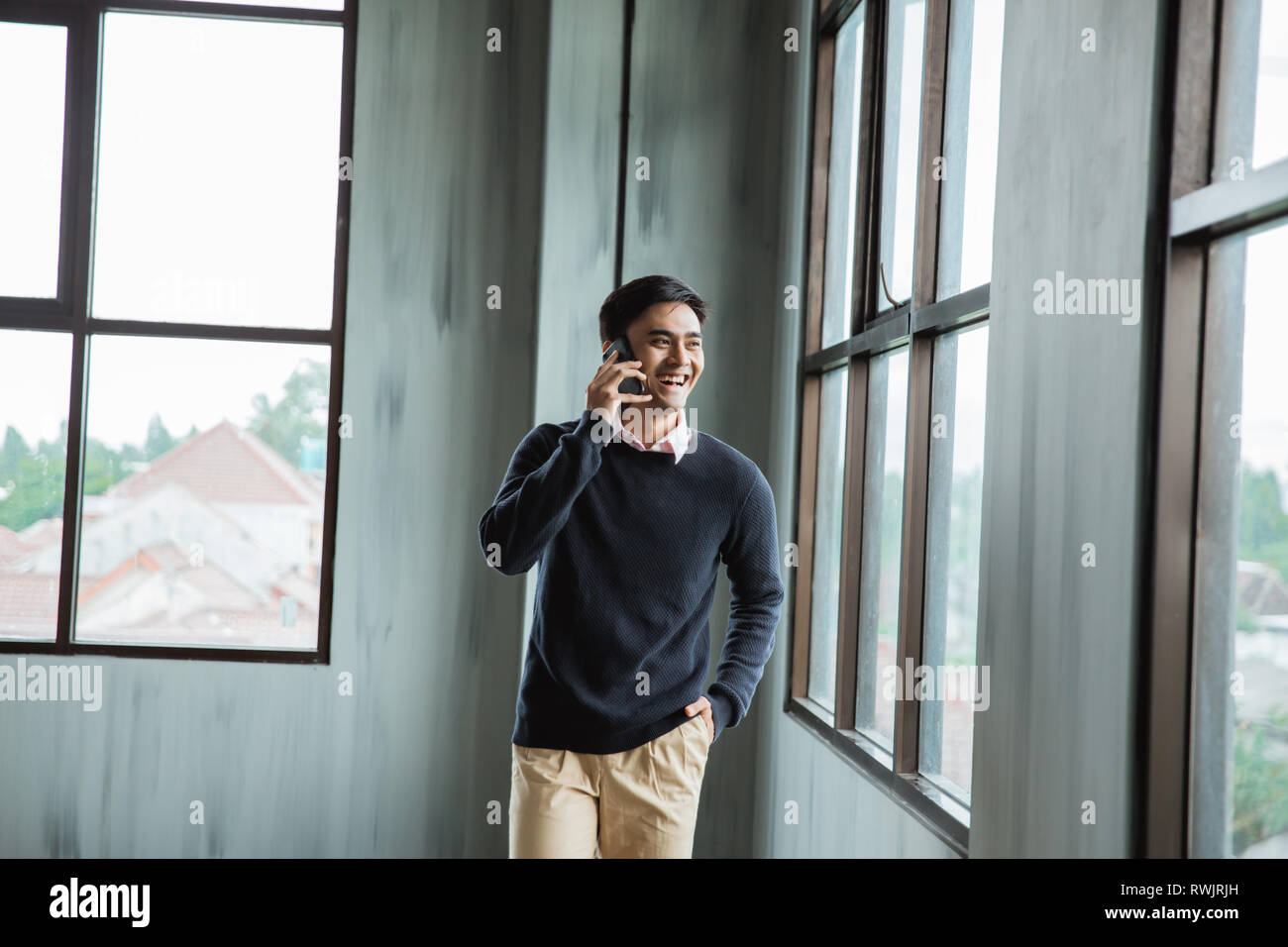 Serious classy businessman using hi-res stock photography and images ...