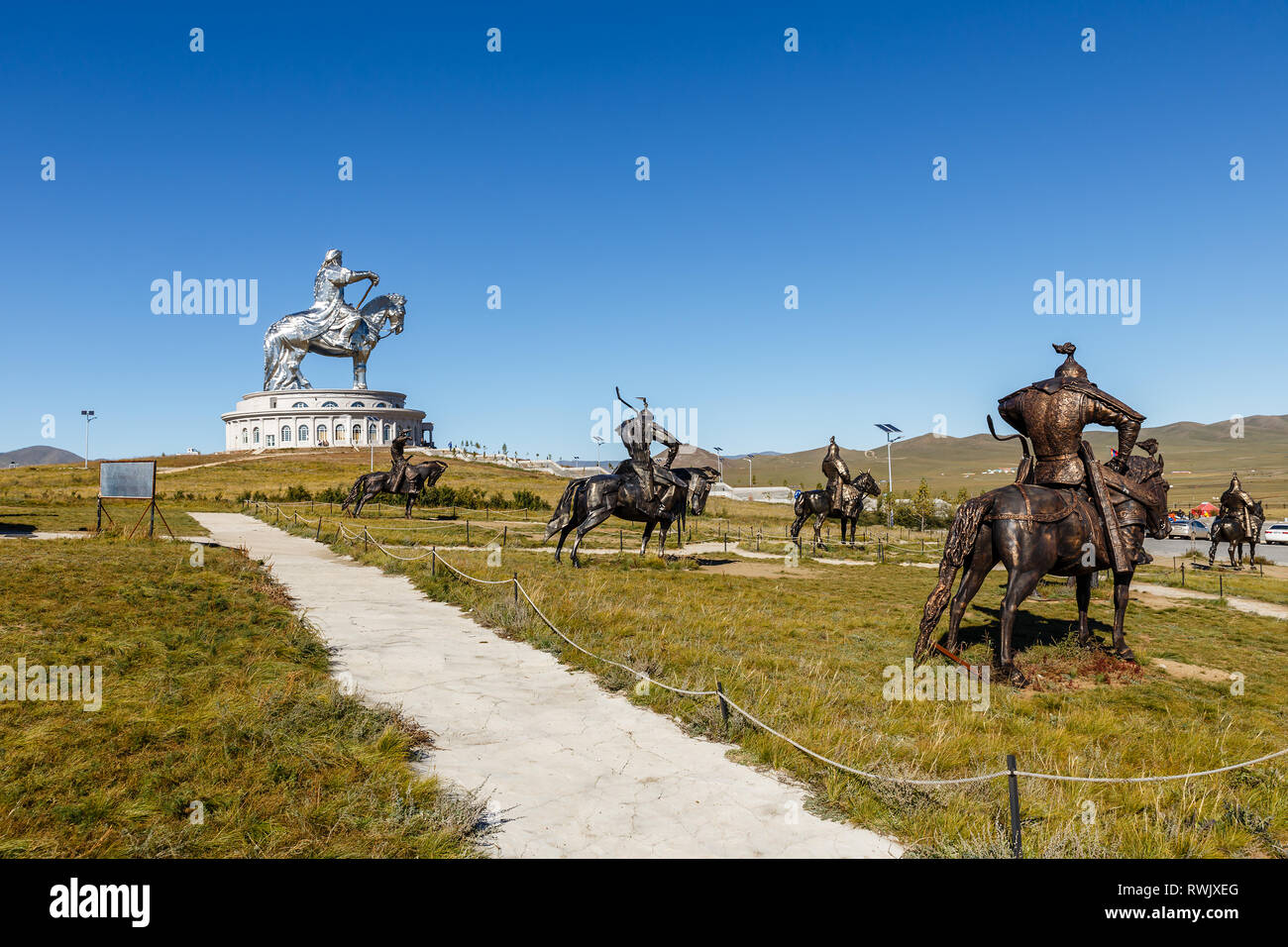 Mongol warrior on horse hires stock photography and images Alamy