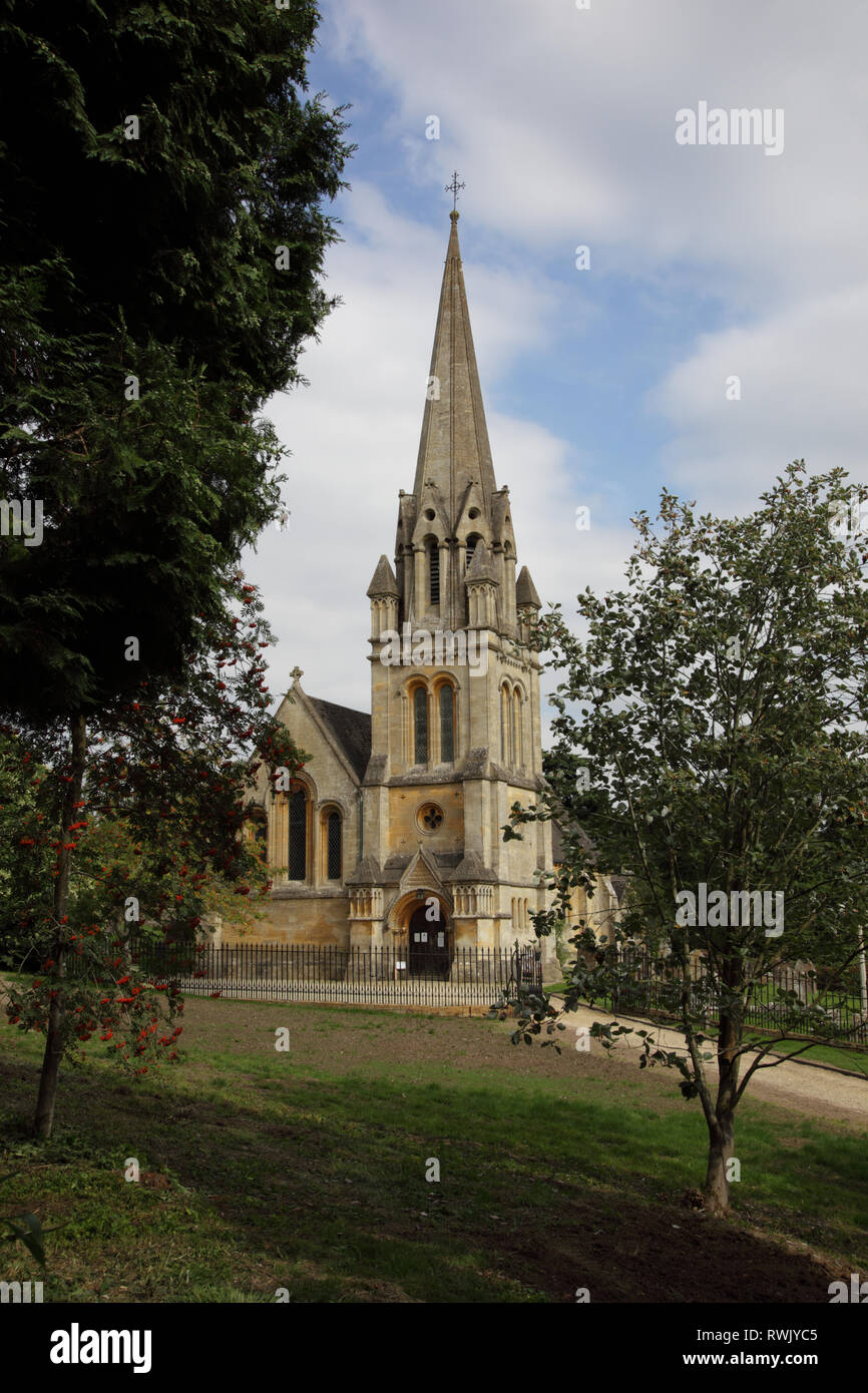 St Marys Church Batsford Gloucestershire Stock Photo Alamy
