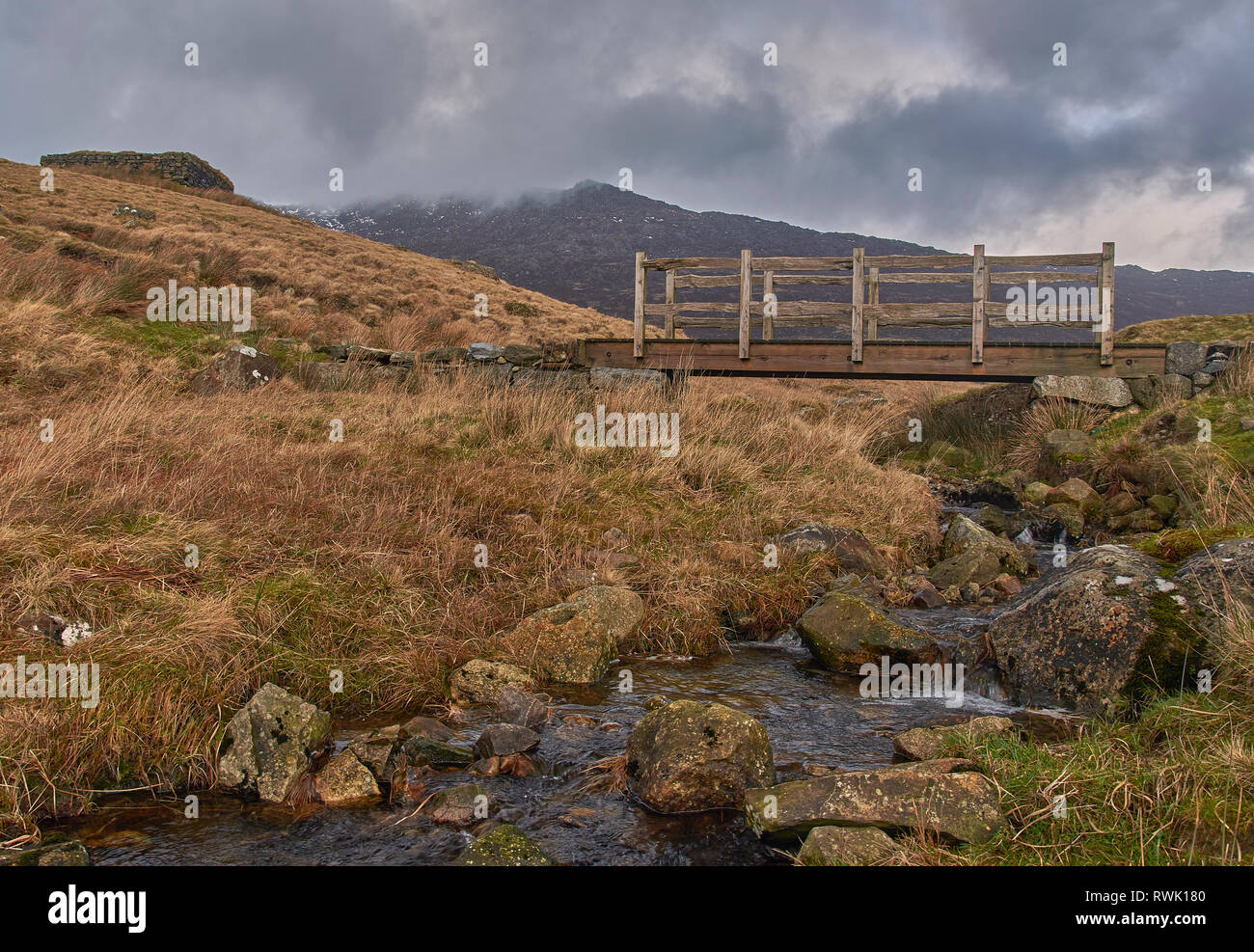 Snowdonia National Park Stock Photo