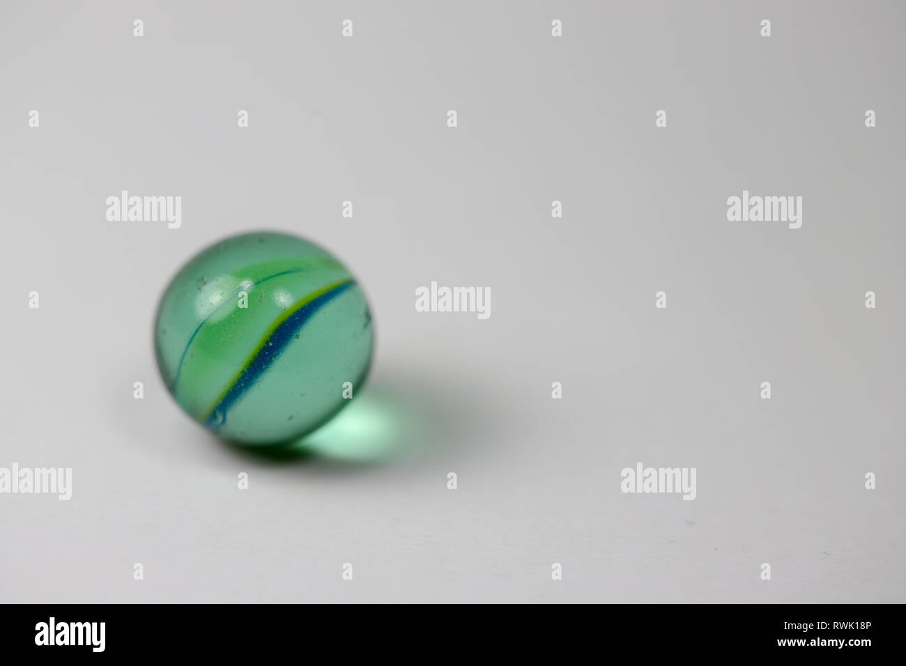 colored glass marbles Stock Photo Alamy