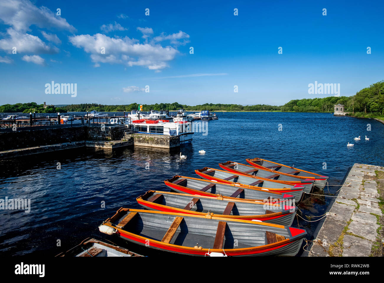 Lough Key Forest Park; County Roscommon, Ireland Stock Photo