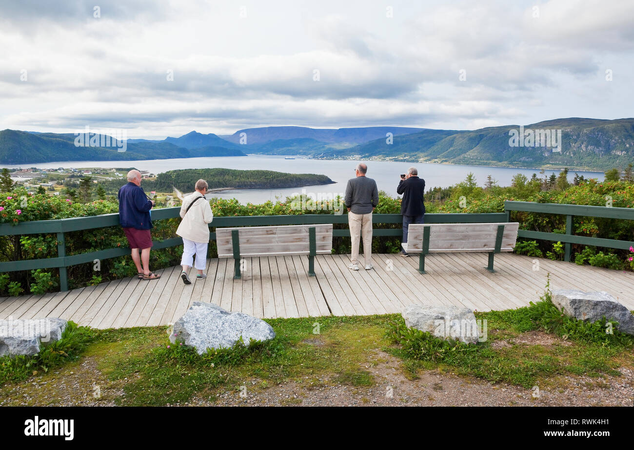 Lookout at Jenniex Heritage House offering a view from left to right of
