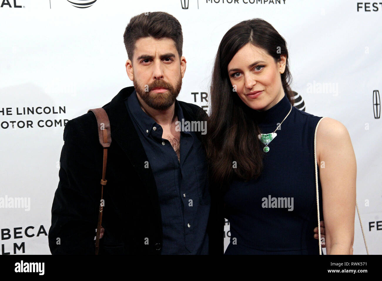 New York, USA. 18 Apr, 2016. Adam Goldberg, Roxanne Daner at The Monday