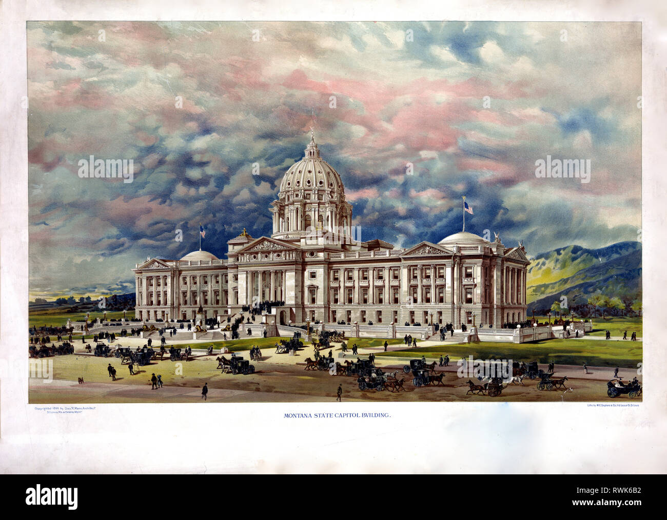 Montana state capitol building hi-res stock photography and images - Alamy