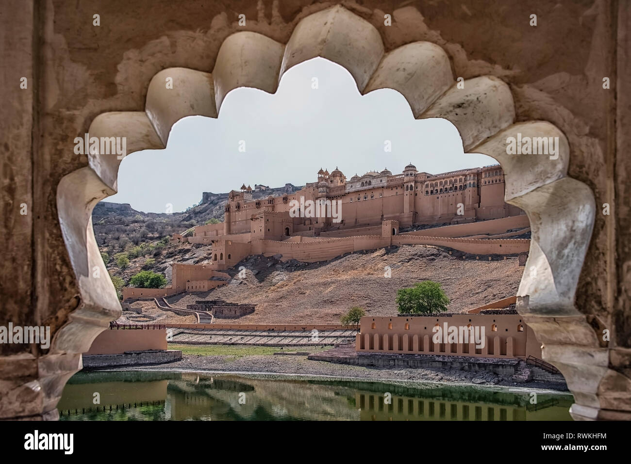 Amber jaipur fort palace hi-res stock photography and images - Alamy