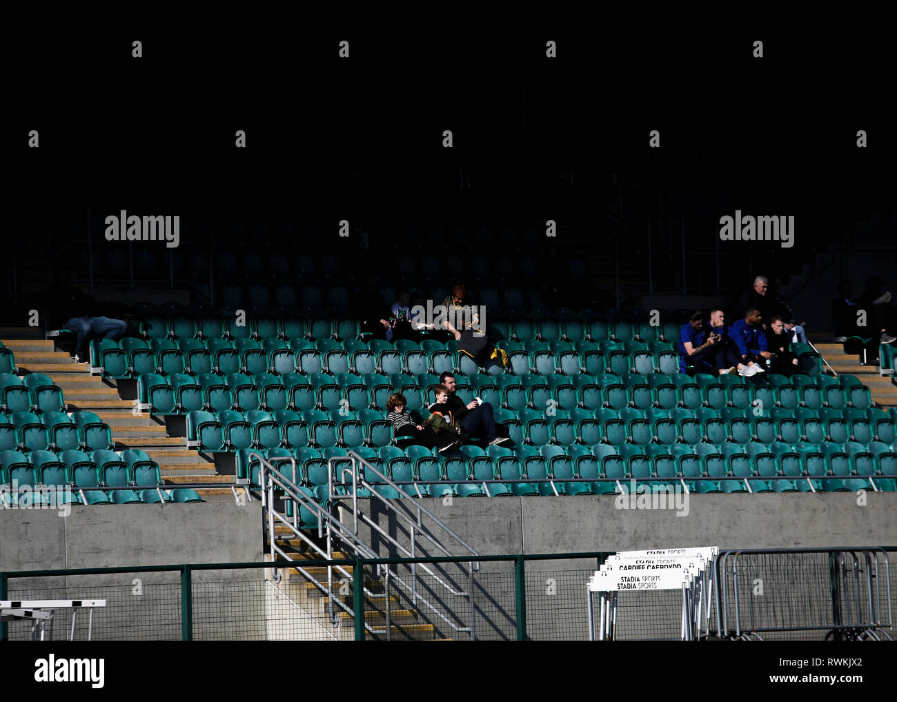 Empty Cardiff City Stadium - Ninian Stand, 14/01/13 Cardiff…