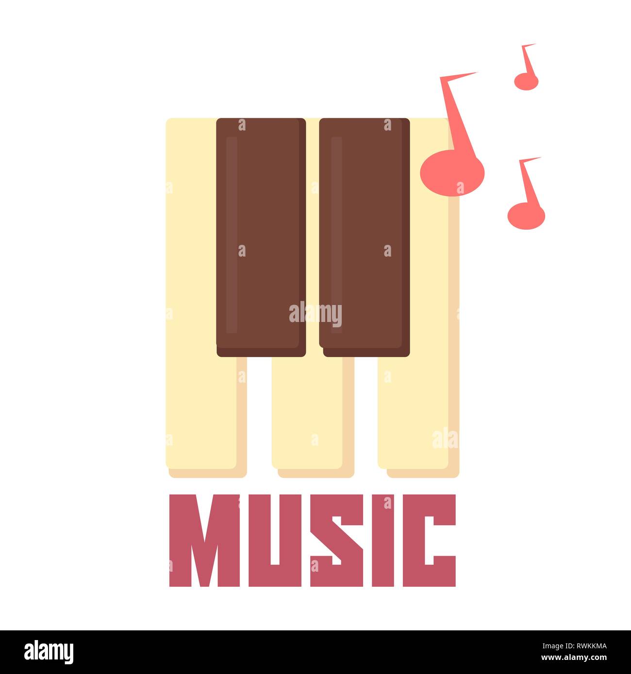 Dance party, dj logo design.World dj dy.World music day.Vector pianol  illustration Stock Vector Image & Art - Alamy