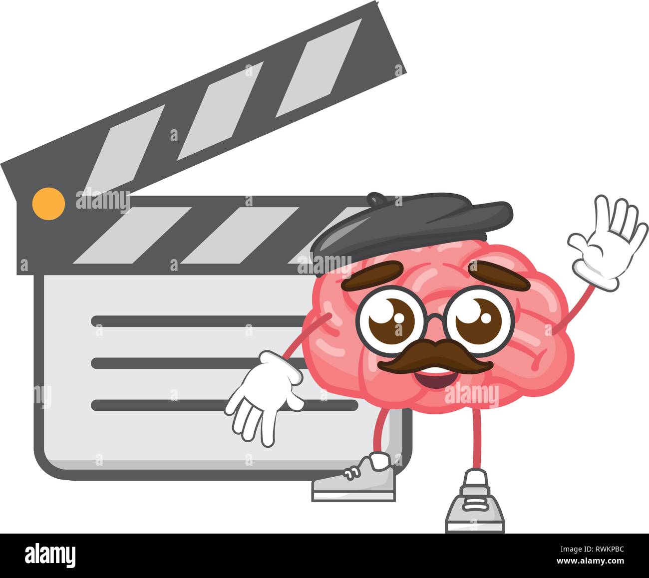 Cartoon Brain Creating cartoon brain creativity Stock Vector Image & Art - Alamy