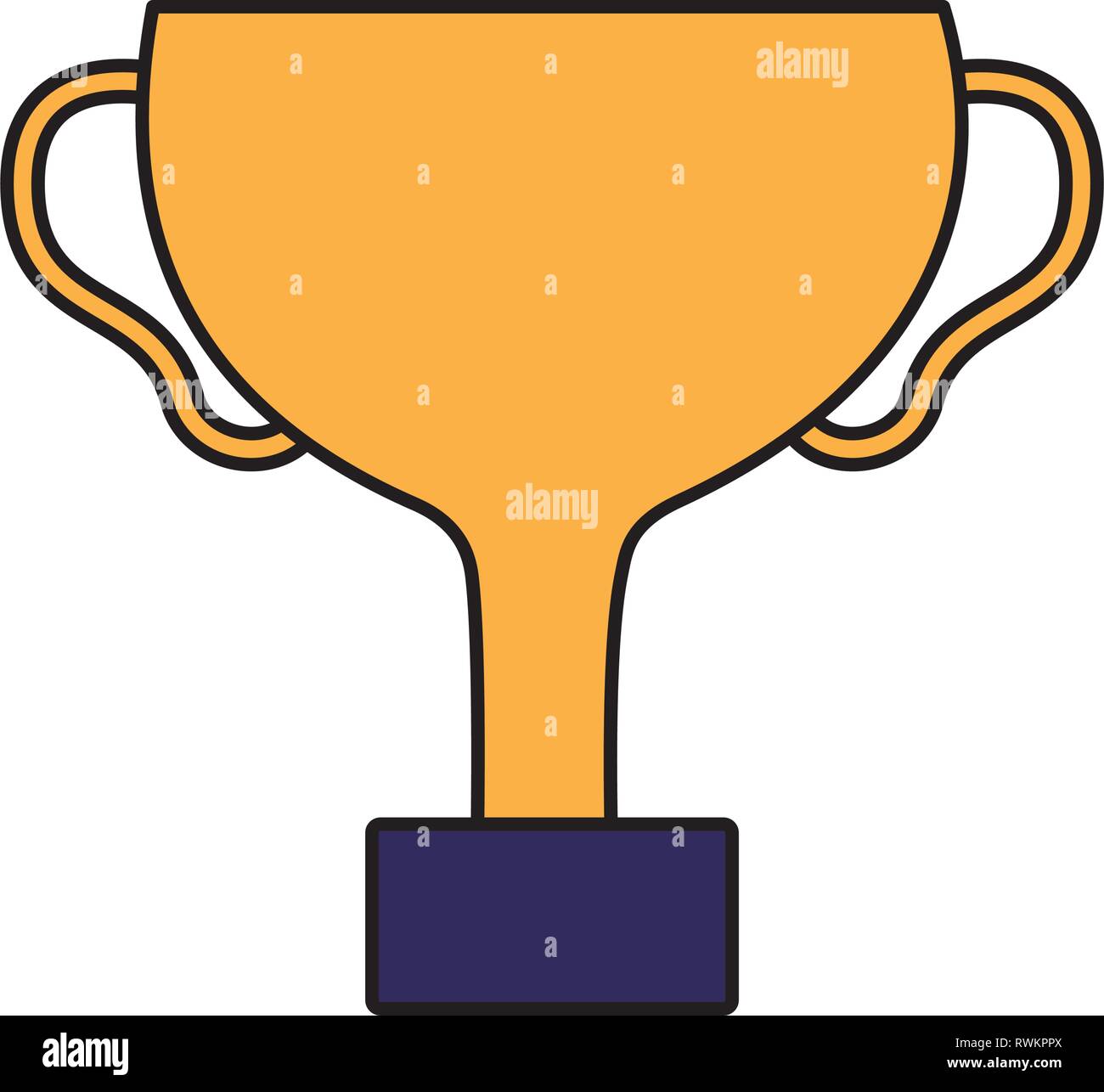 trophy award icon Stock Vector Image & Art - Alamy