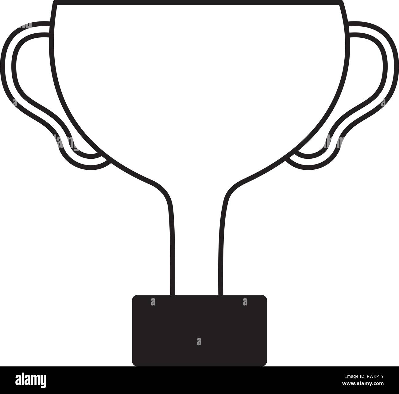 trophy award icon Stock Vector Image & Art - Alamy