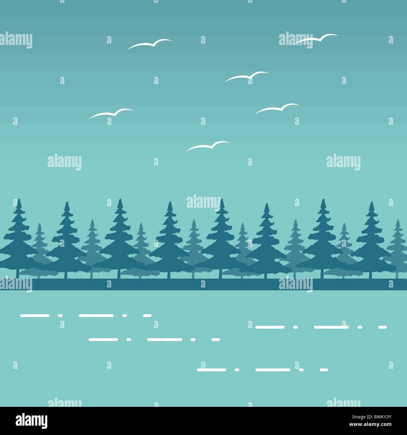 wanderlust landscape design Stock Vector Image & Art - Alamy