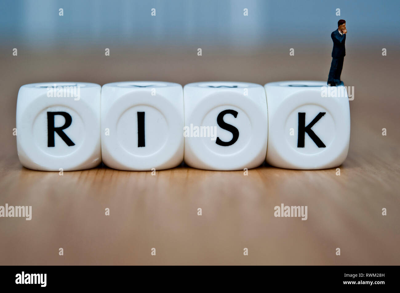risk management concept Stock Photo