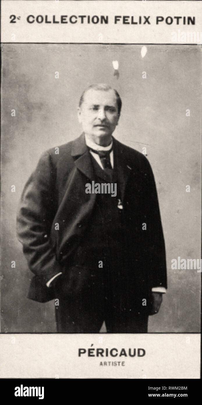 Photographic portrait of Péricaud, Louis - From 2e COLLECTION FÉLIX POTIN, early 20th century Stock Photo