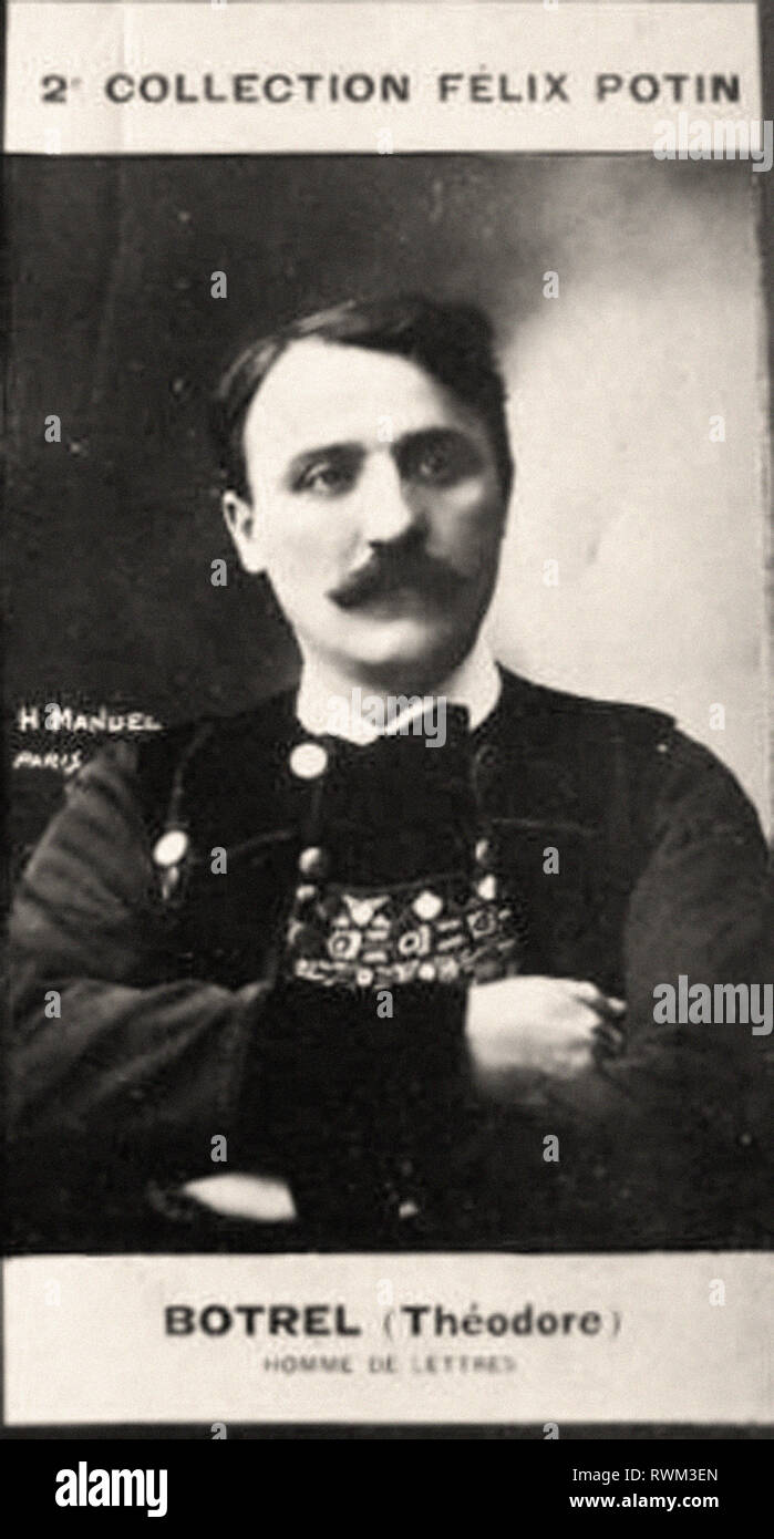 Photographic portrait of Botrel, Théodore  - From 2e COLLECTION FÉLIX POTIN, early 20th century Stock Photo