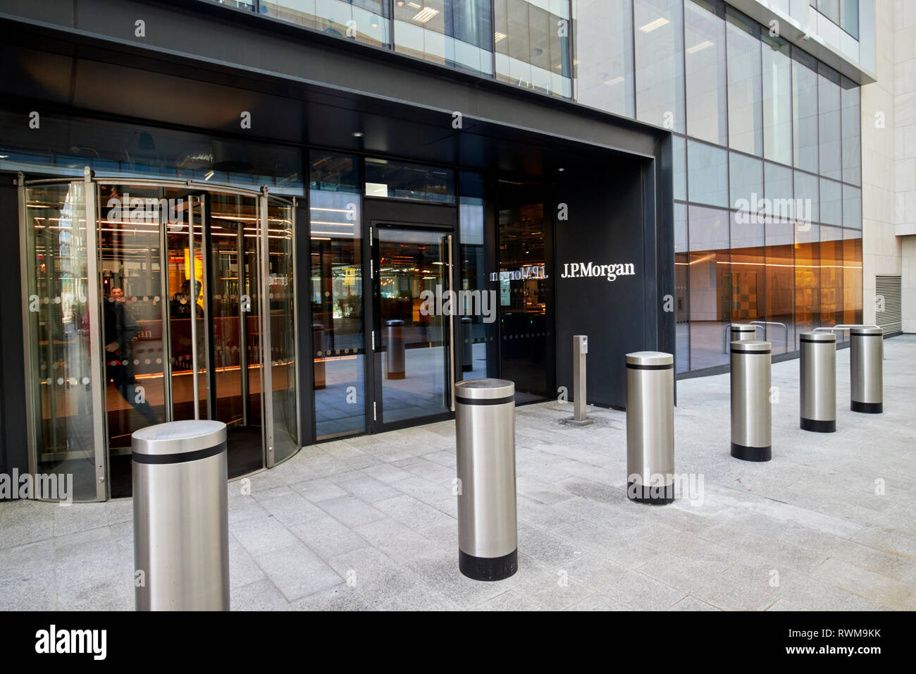 JP Morgan dublin offices 200 capital dock Dublin republic of Ireland Stock Photo