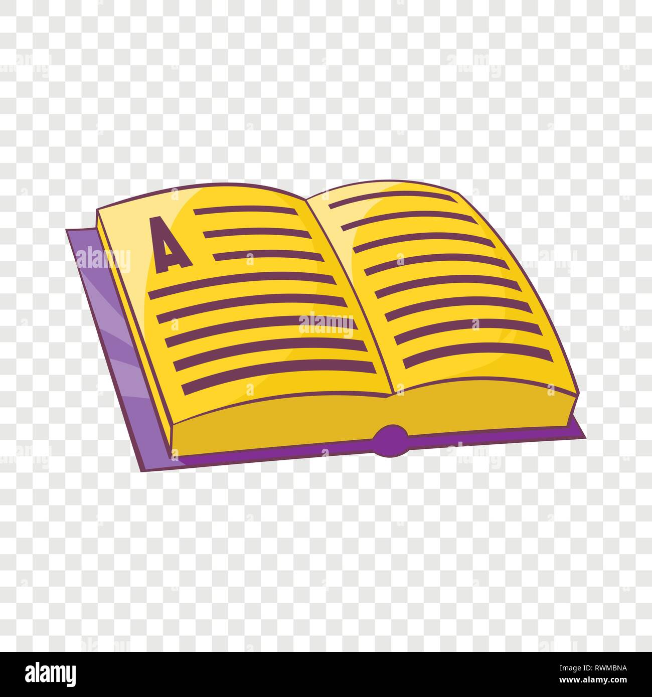 Address book icon in cartoon style Stock Vector Image & Art - Alamy