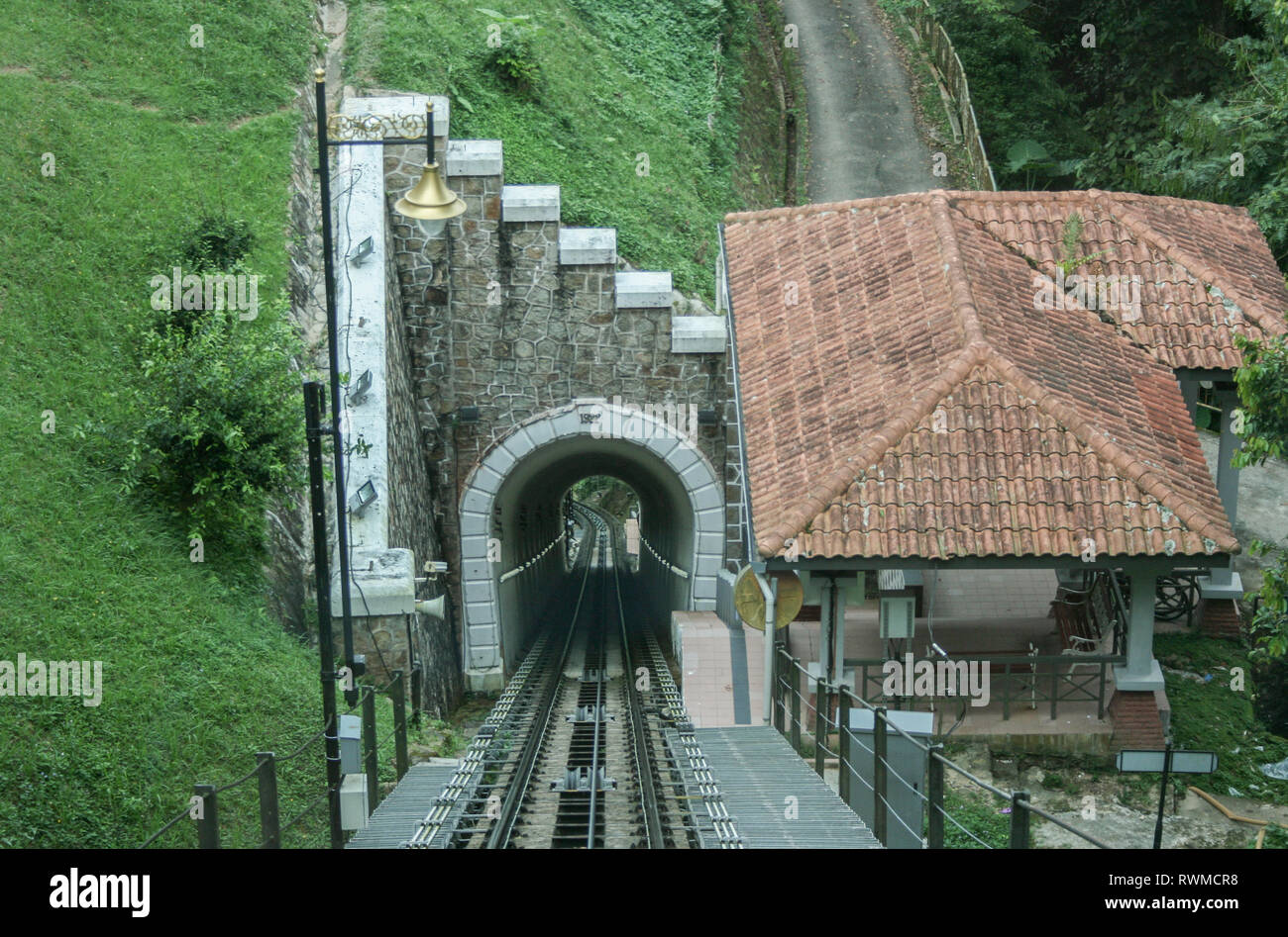 Penang Hill Bukit Bendera Penang Malaysia Stock Photo Alamy