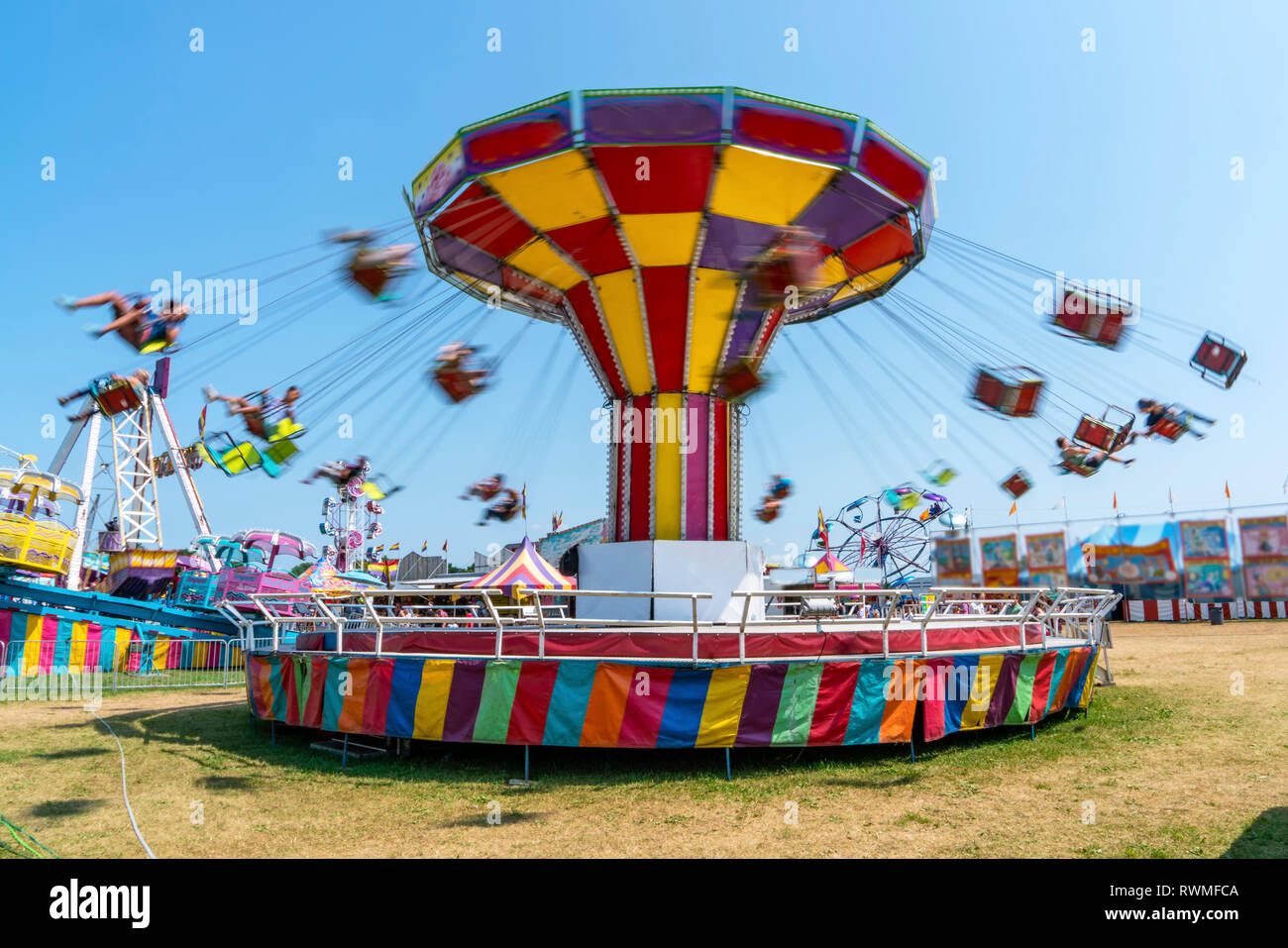 Wild Ride Stock Photo