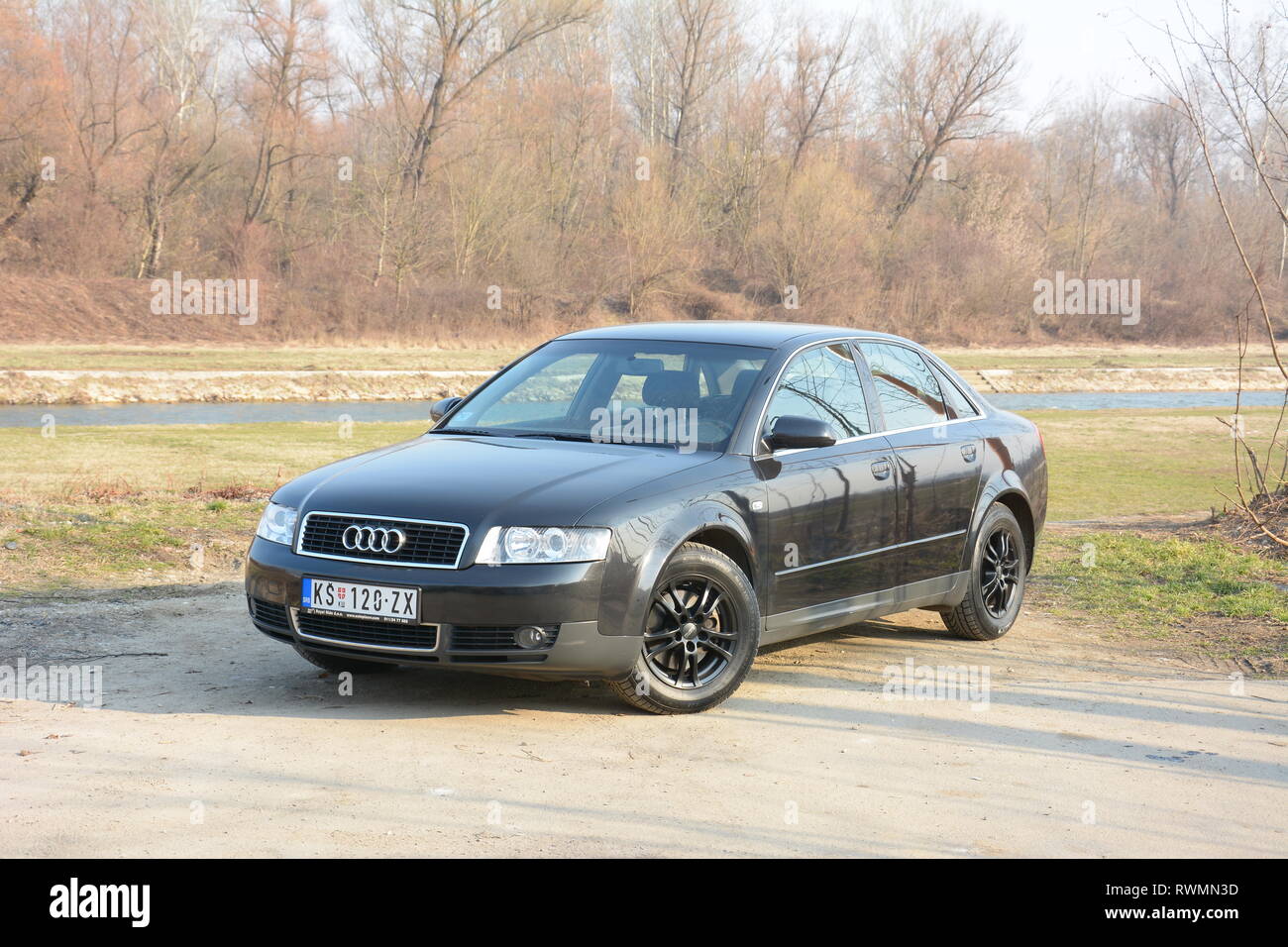 Audi A4 B6 Stock Photo - Alamy