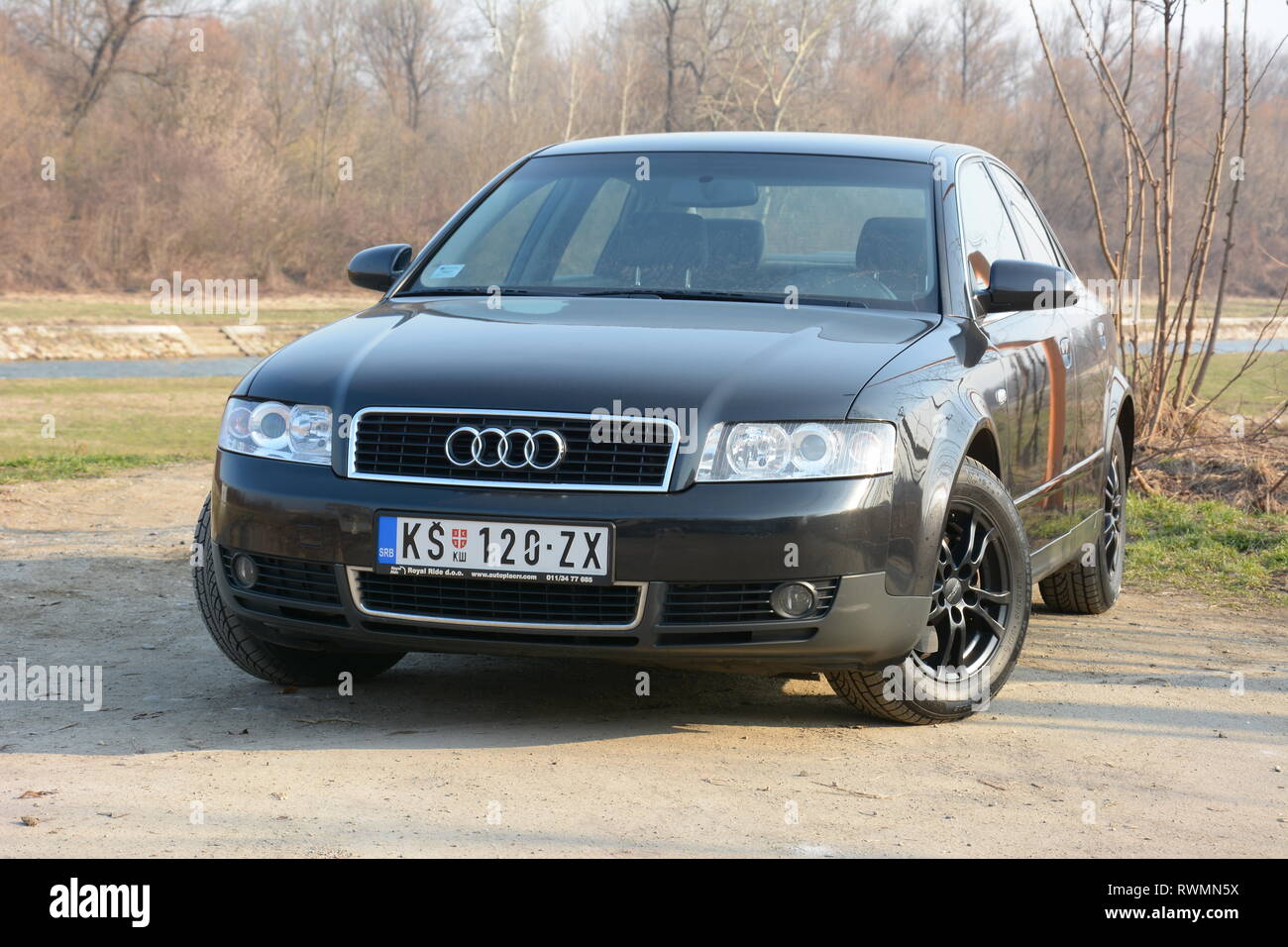 Audi A4 B6 Stock Photo - Alamy