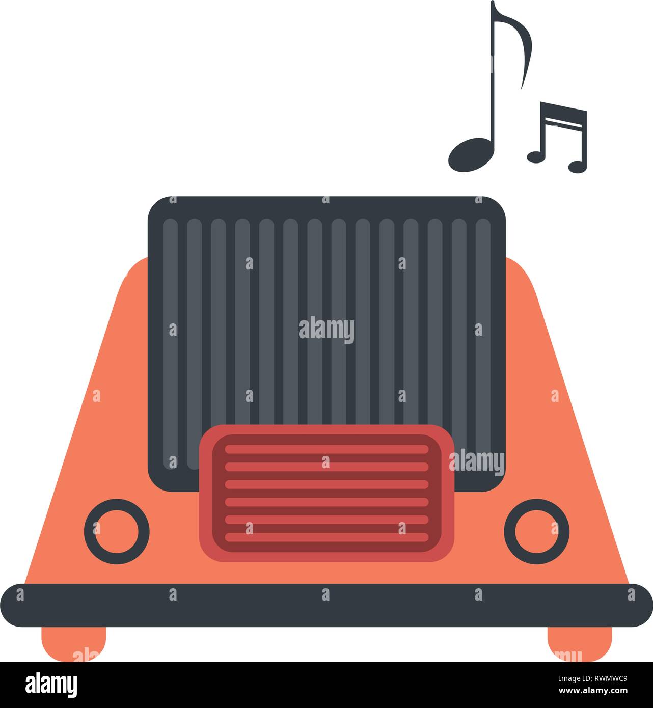old vintage radio stereo Stock Vector Image & Art - Alamy
