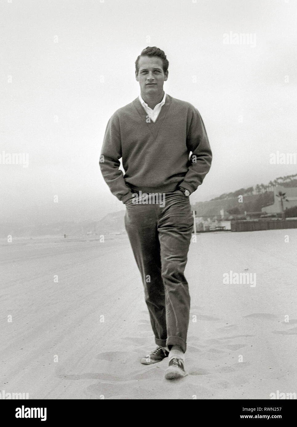 Beach circa hi-res stock photography and images - Alamy