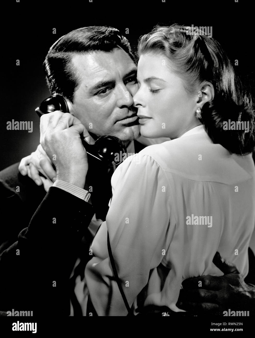 Cary Grant Ingrid Bergman Notorious 1946 Rko Radio Pictures File