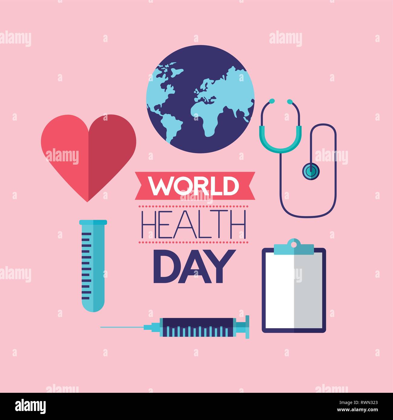 world health day Stock Vector Image & Art Alamy