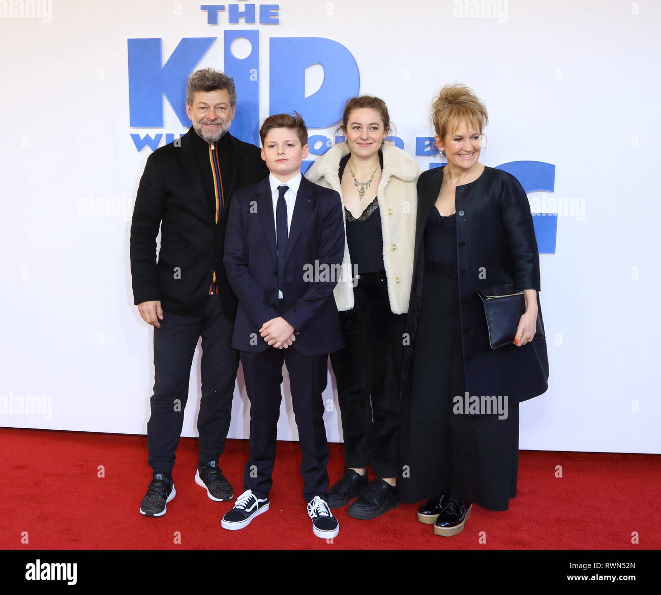 Louis ashbourne serkis and lorraine ashbourne hi-res stock photography ...