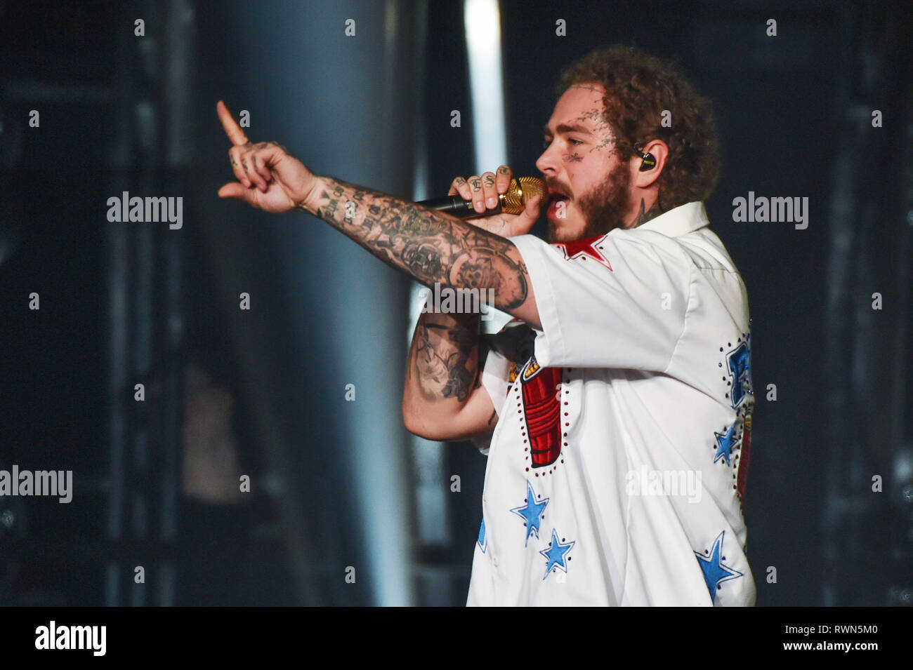 Post malone in concert hires stock photography and images Alamy