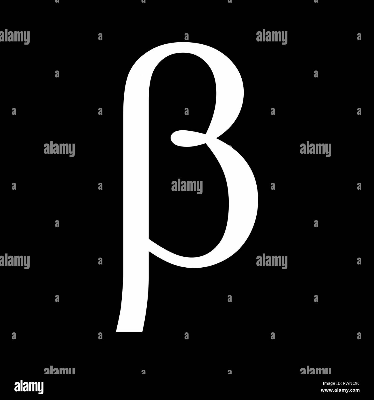 Beta icon illustration Stock Vector Image & Art - Alamy