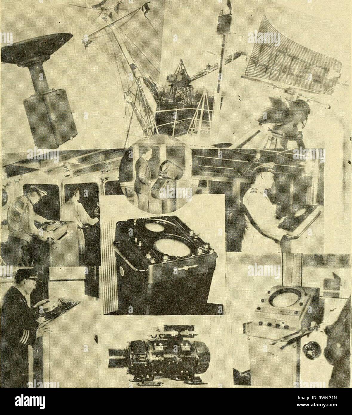 Electronic navigational aids; loran, radiobeacon Stock Photo Alamy