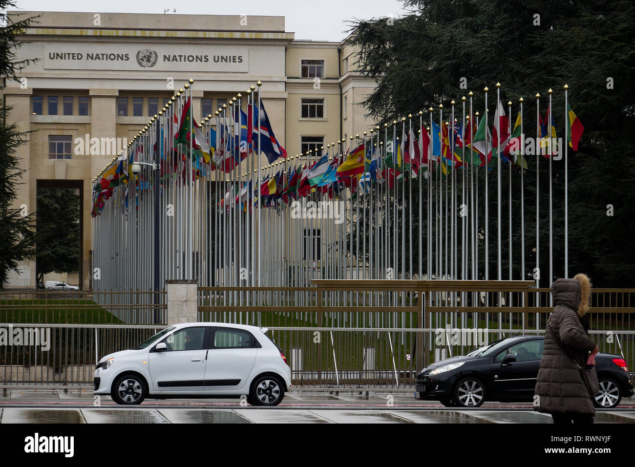 United Nations office, UN Human Rights Council, Geneva, Swiss Stock