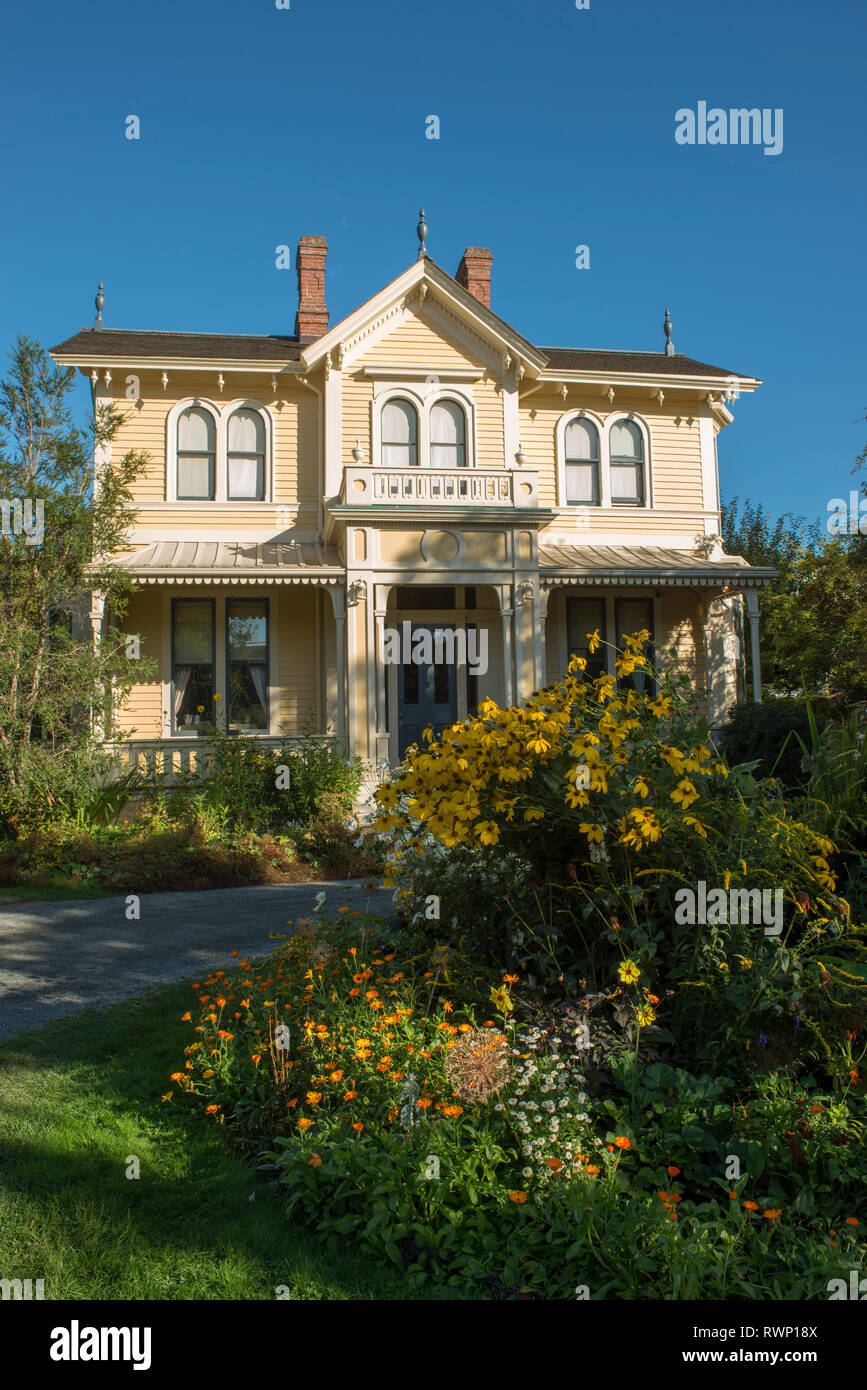 Emily Carr House, James Bay, Victoria, British Columbia, Canada Stock