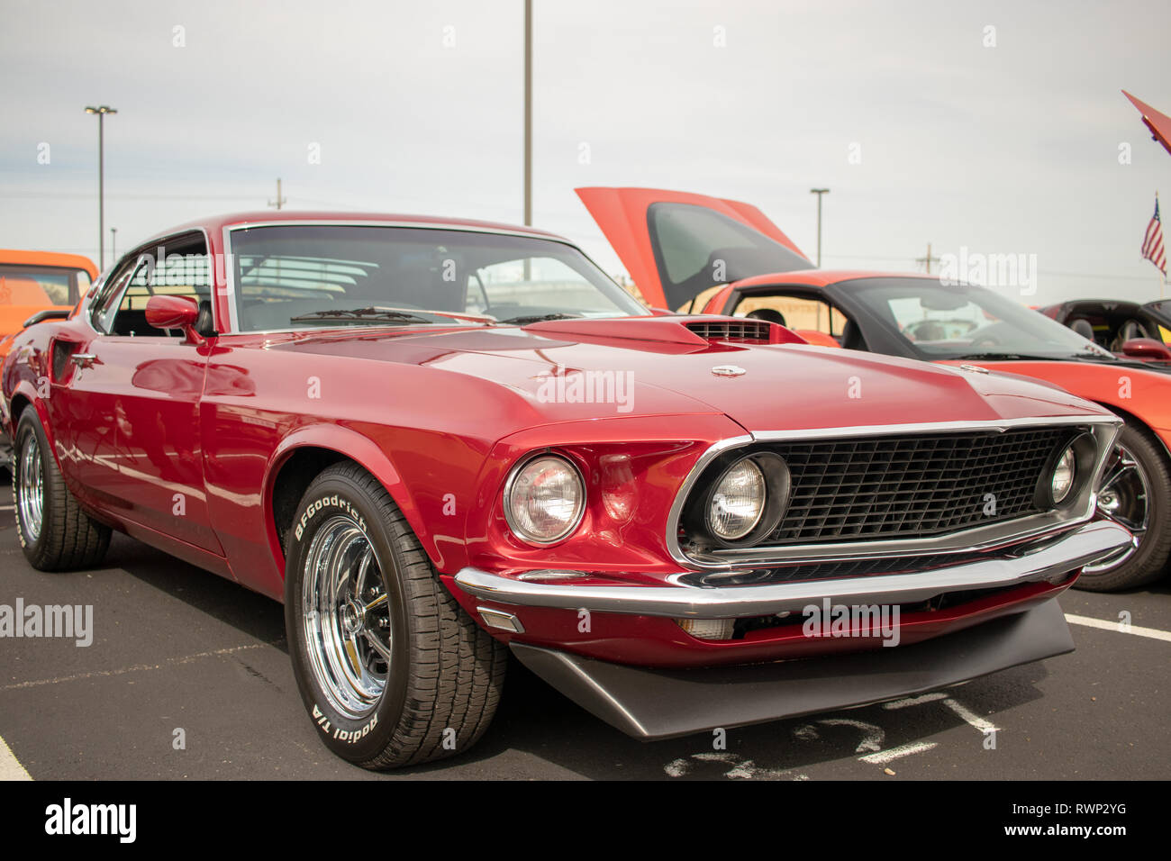 Classic fast back mustang Stock Photo Alamy