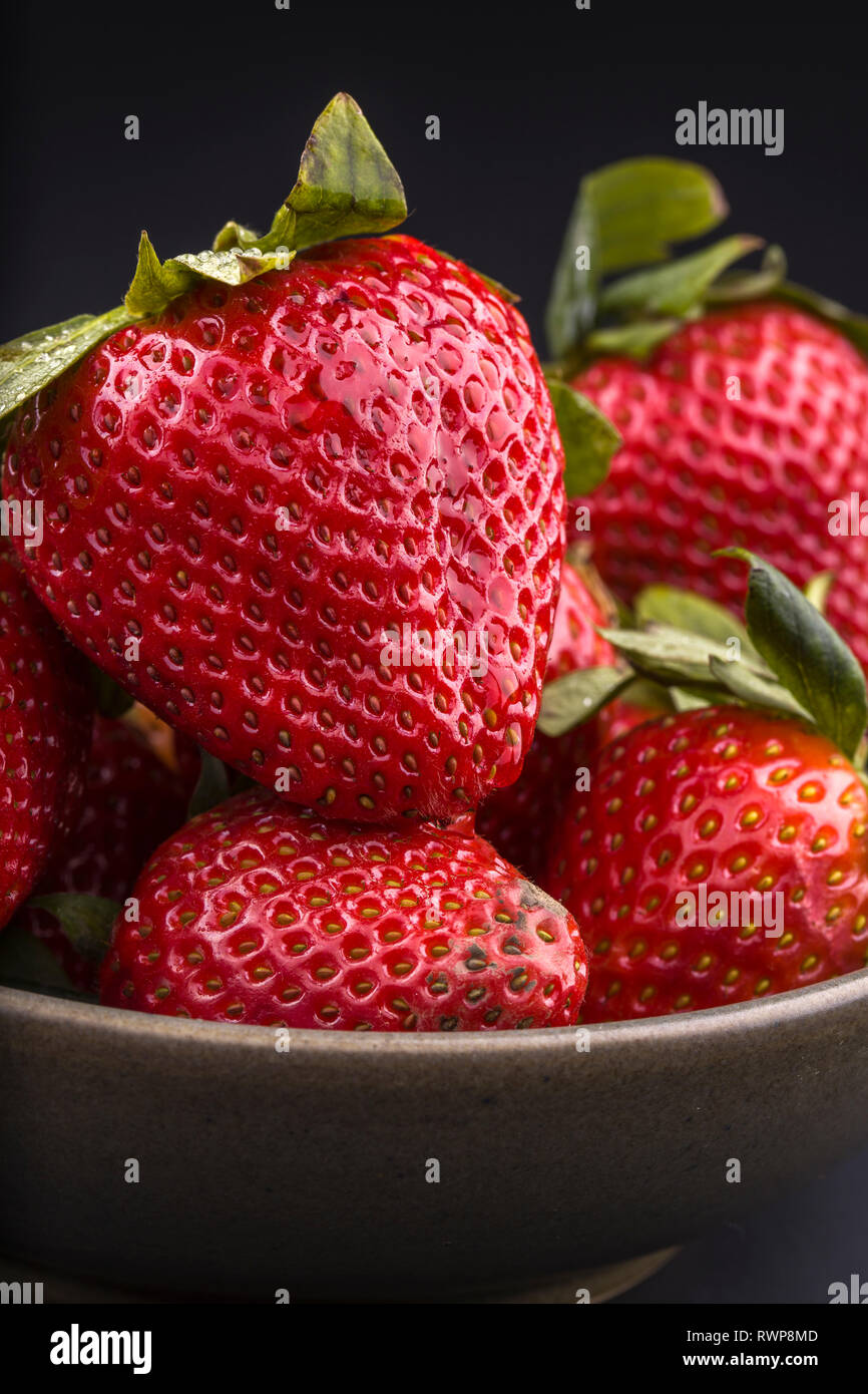 Still life with strawberries hi-res stock photography and images - Alamy