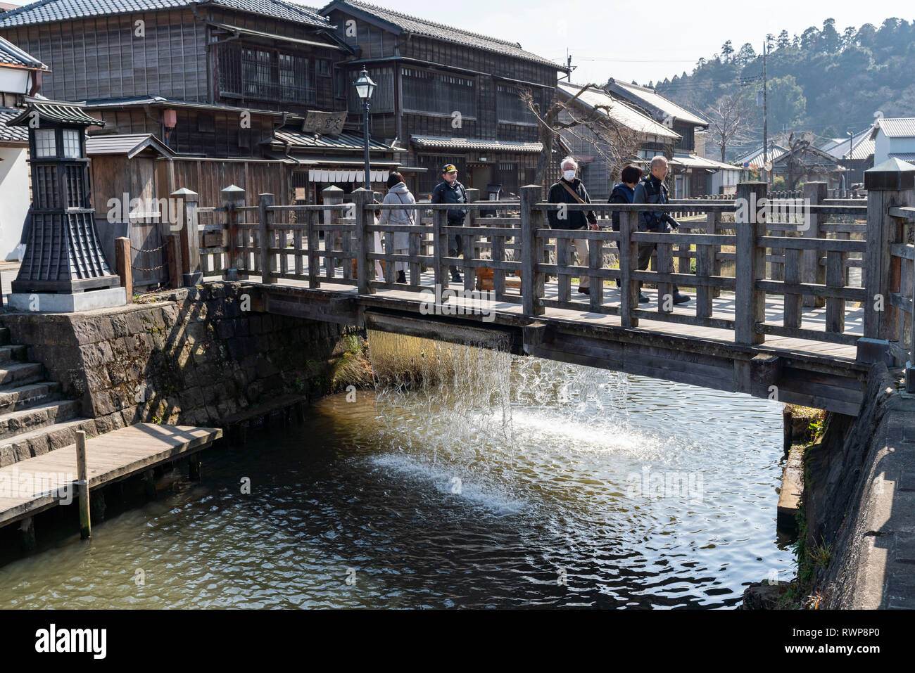 Toyohashi Bridge Also Known As Ja Ja Bashi Sawara Katori City