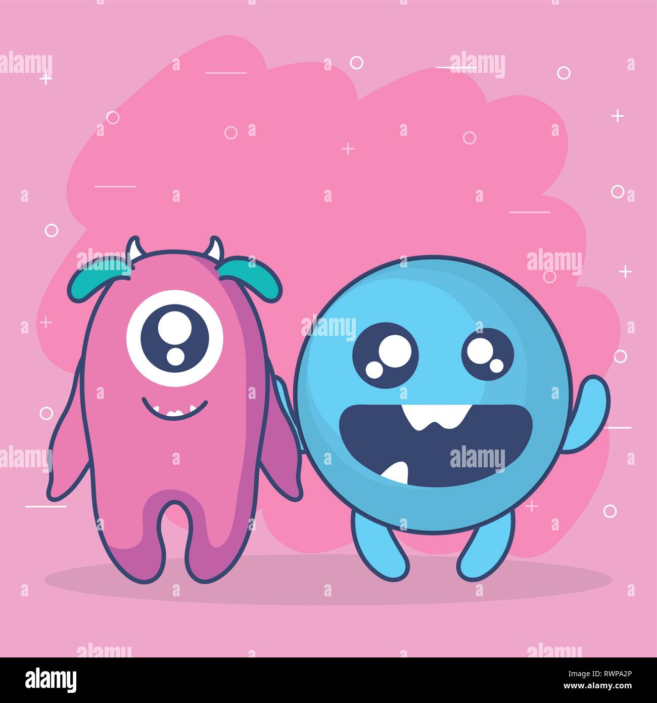 crazy monsters couple comic characters vector illustration design Stock Vector Image & Art - Alamy crazy monsters couple comic characters vector illustration design Stock Vector Image & Art - Alamy