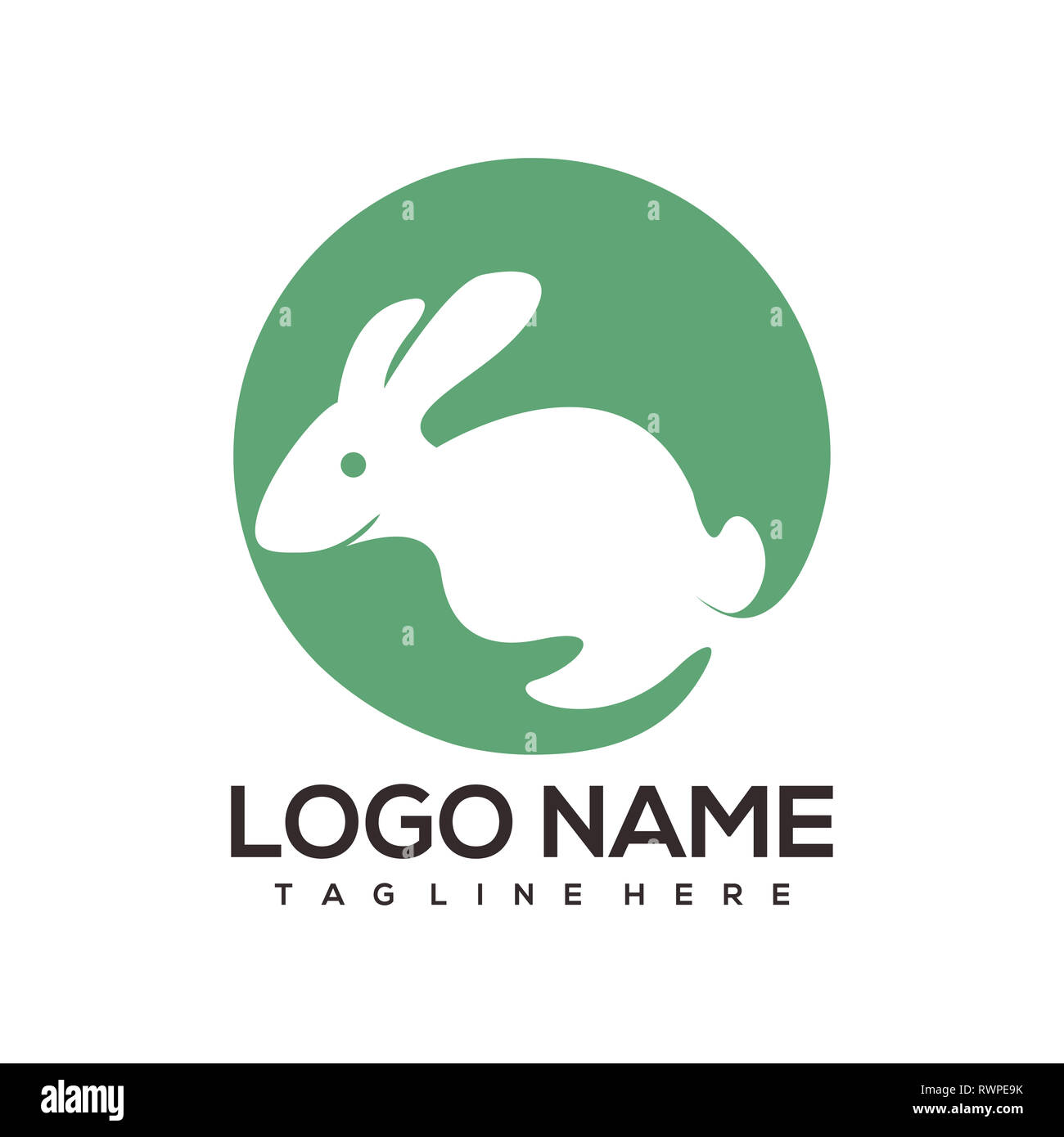 Animal logo and icon for your business and company Stock Photo