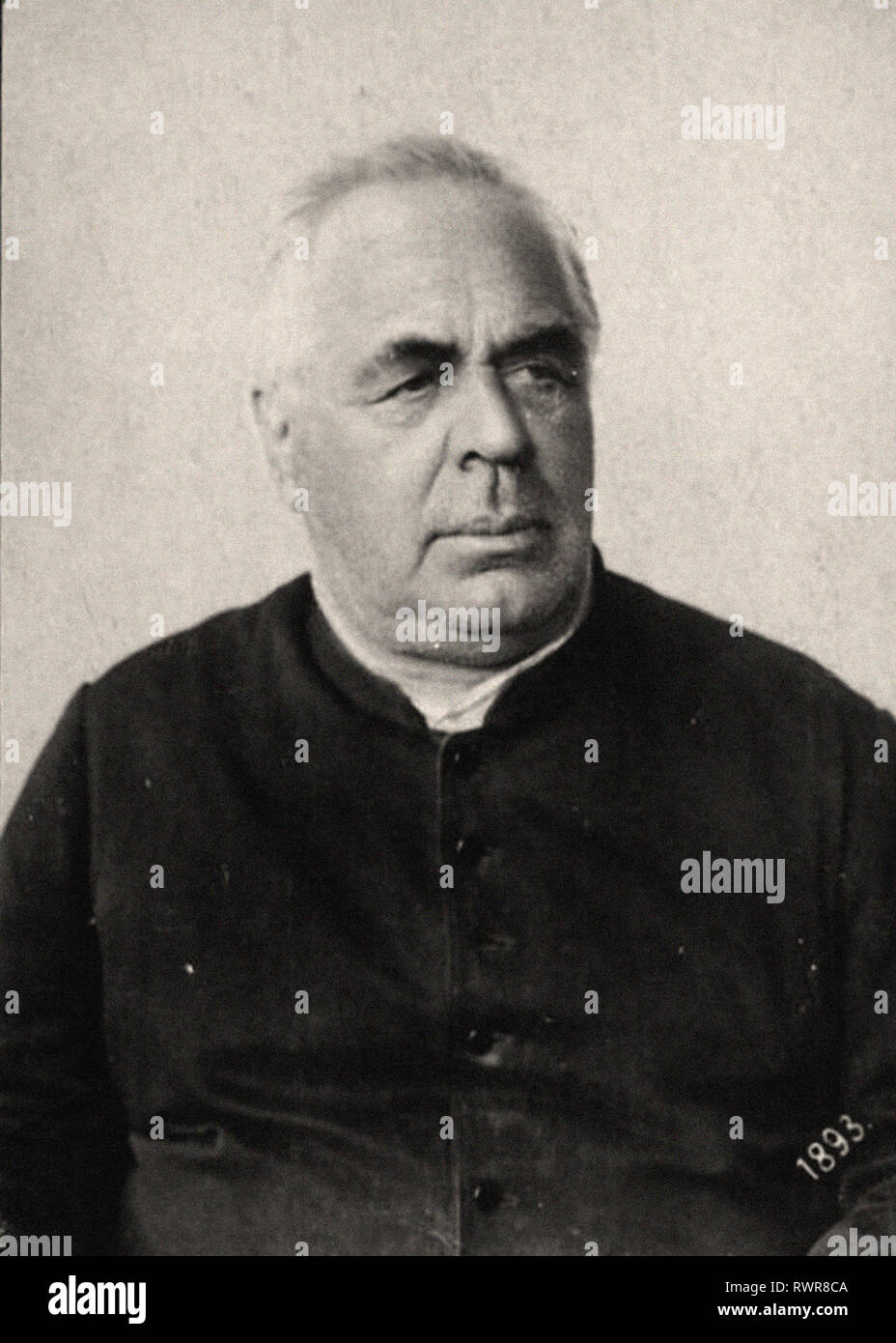 Photographic portrait of Abbé Kneipp Stock Photo