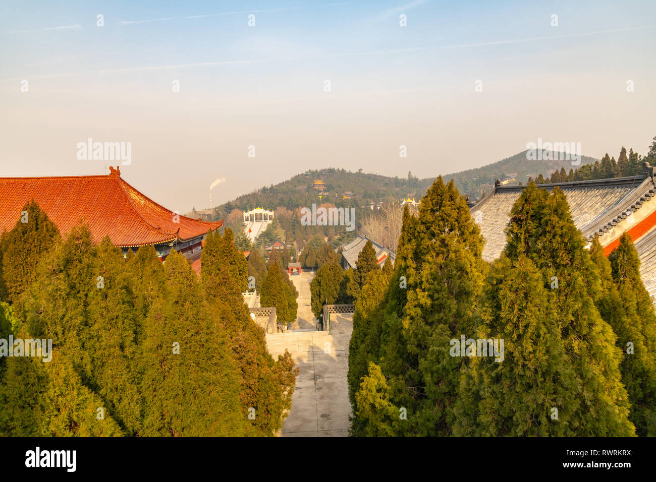 Longkou,Yantai,Shandong,China Decenber 19 2018 the complex of