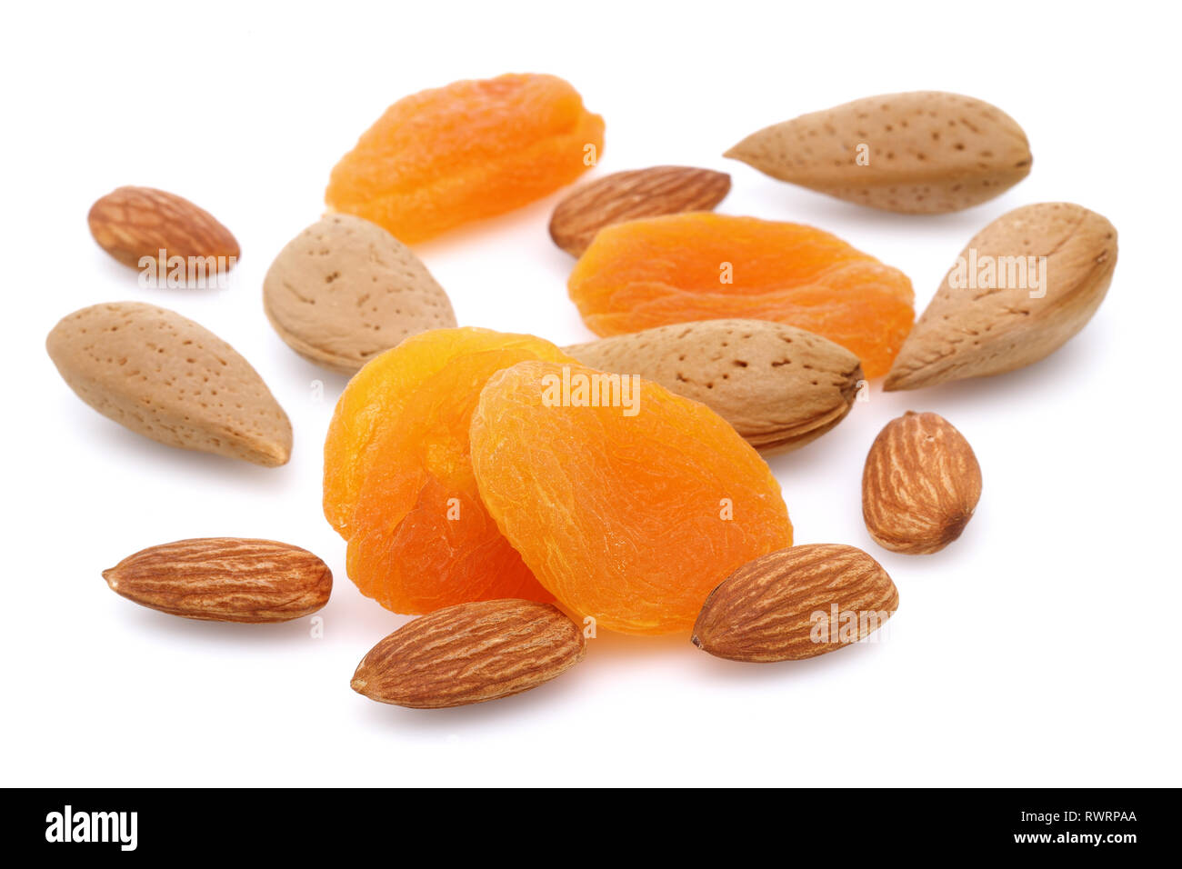 Dried apricots and almonds hires stock photography and images Alamy