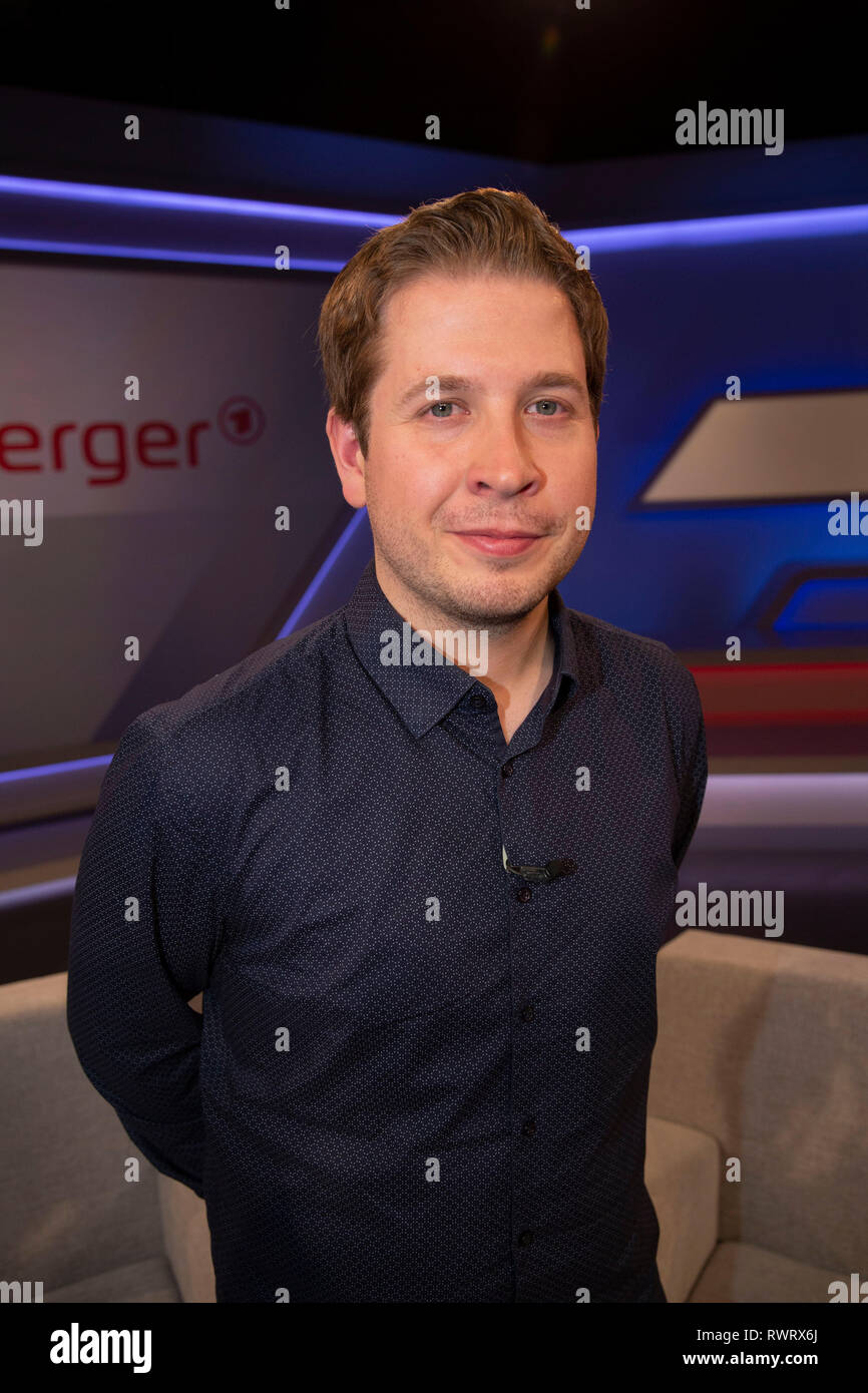 Kevin Khnert In Der ARD-Talkshow Maischberger Im WDR Studio BS 3. Kln