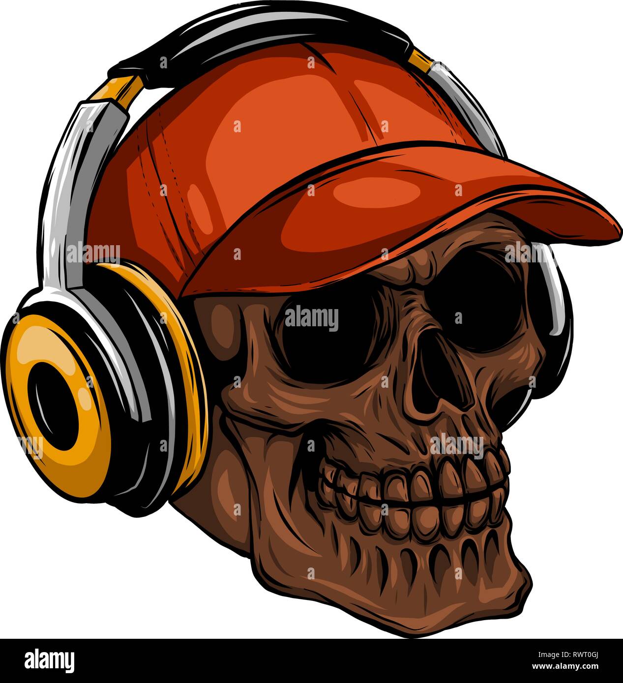 Skull Headphones High Resolution Stock Photography and Images - Alamy